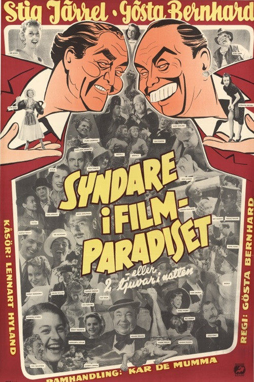 Syndare i filmparadiset (1956) poster