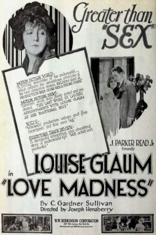 Love Madness (1920) poster
