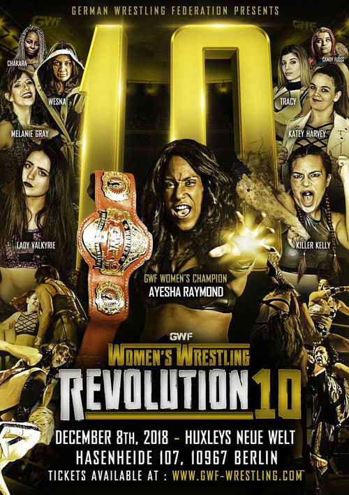 GWF. Women Wrestling Revolution 10 (2018) poster