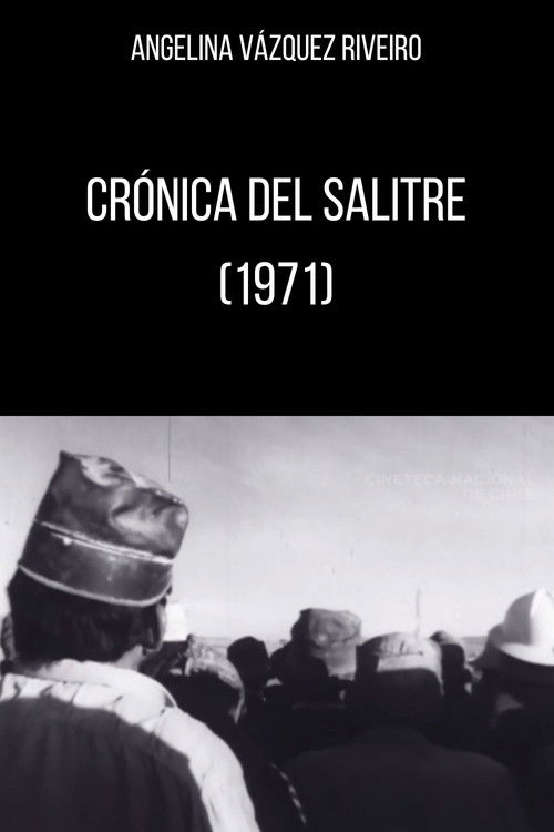 Crónica del salitre (1971) poster