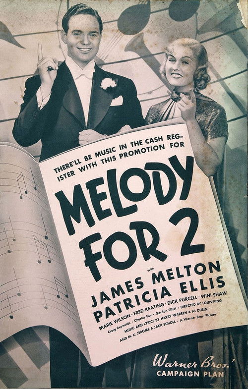 Melody for Two (1937) poster
