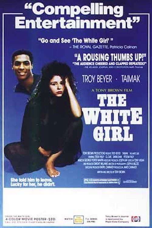 The White Girl (1990) poster