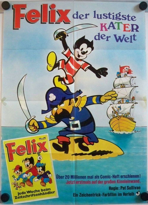 Felix, the World's Funniest Cat (1972) poster