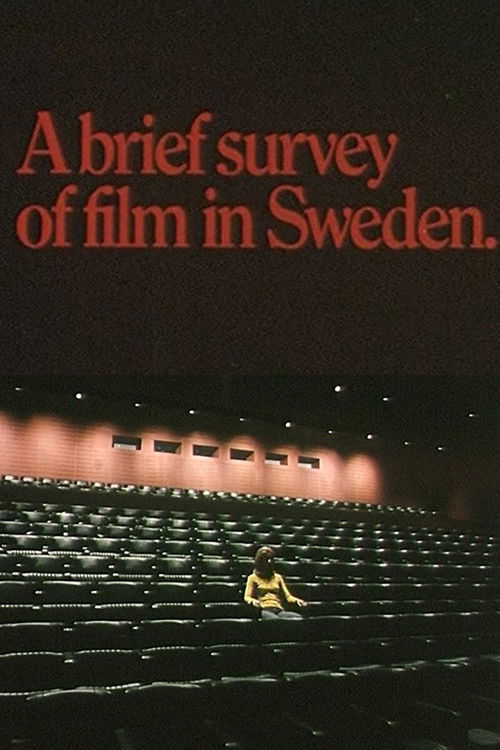 A Brief Survey of Film in Sweden (1971) poster