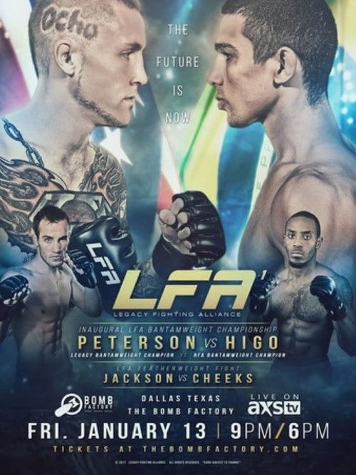 LFA 1: Peterson vs. Higo (2017) poster