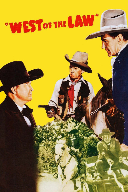 West of the Law (1942) poster