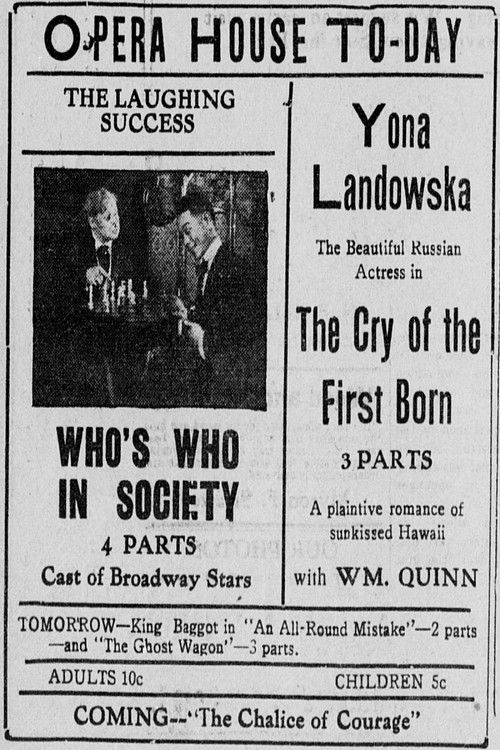 Who's Who in Society (1915) poster