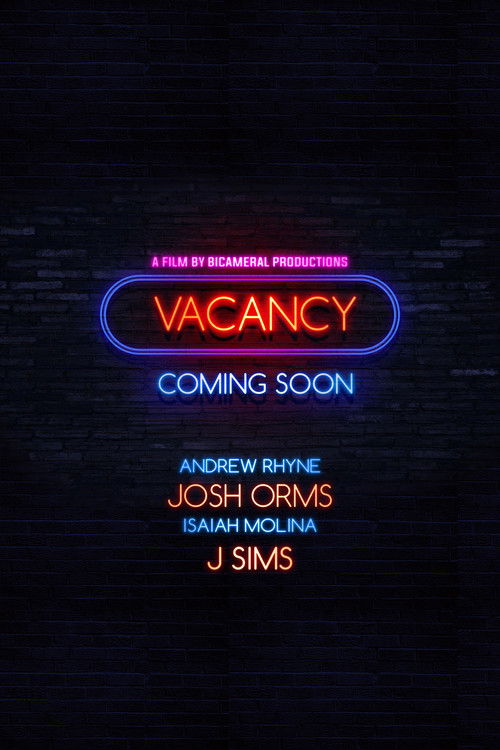 Vacancy (2017) poster