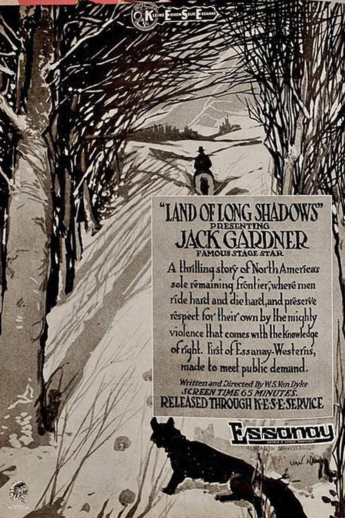 The Land of Long Shadows (1917) poster