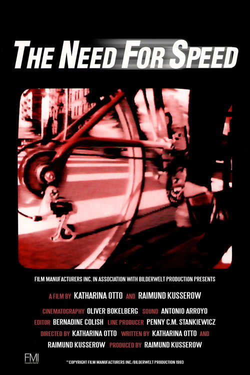 The Need for Speed, Bicycle Messengers in New York (1994) poster