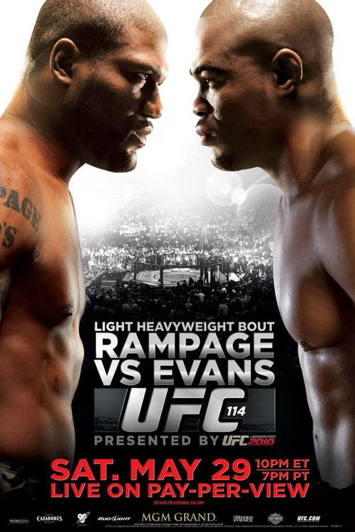 UFC 114: Rampage vs. Evans (2010) poster