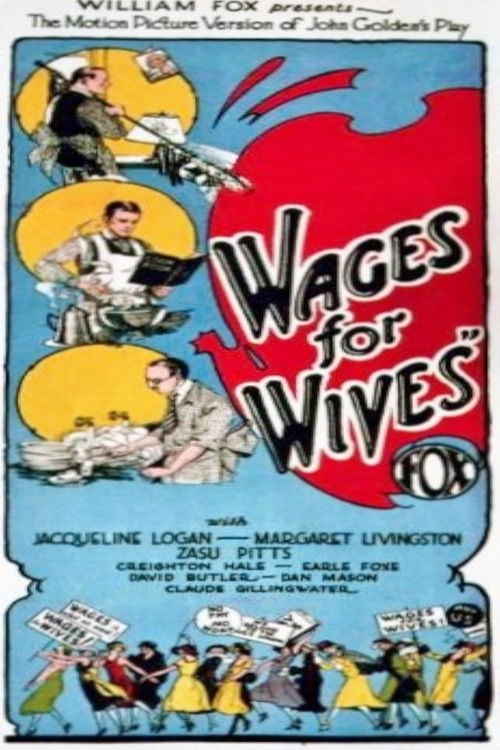 Wages for Wives (1925) poster