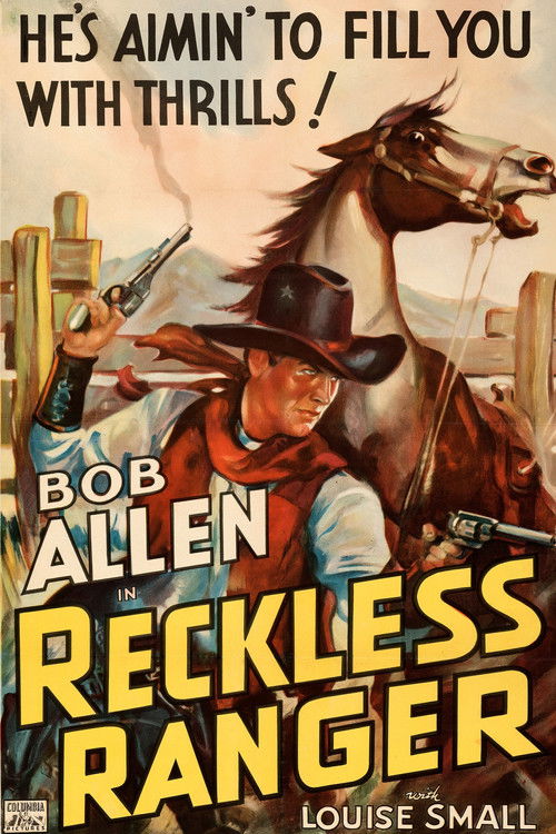 Reckless Ranger (1937) poster