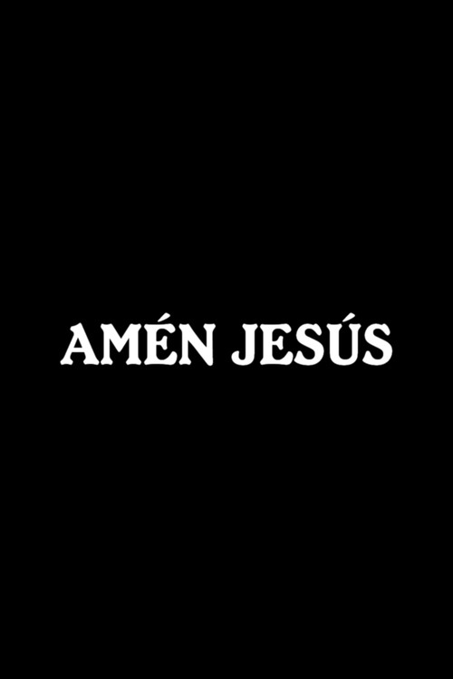 Amén Jesús (1969) poster