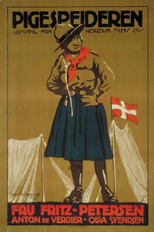 Pigespejderen (1918) poster
