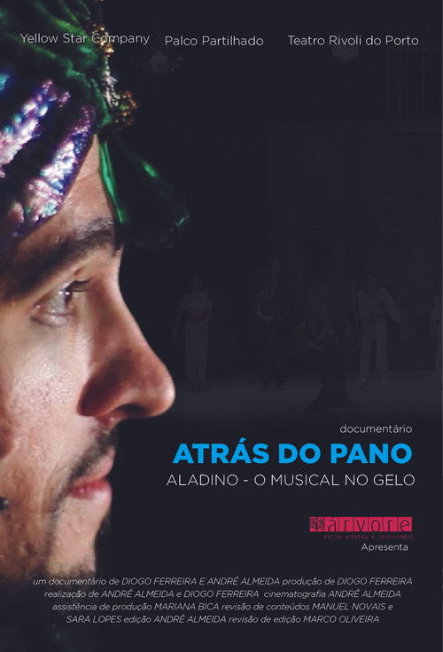 ATRÁS DO PANO - ALADINO O MUSICAL NO GELO (2013) poster