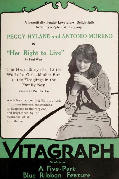 Her Right to Live (1917) poster