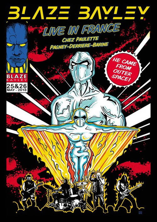 Blaze Bayley ‎– Live in France (2019) poster