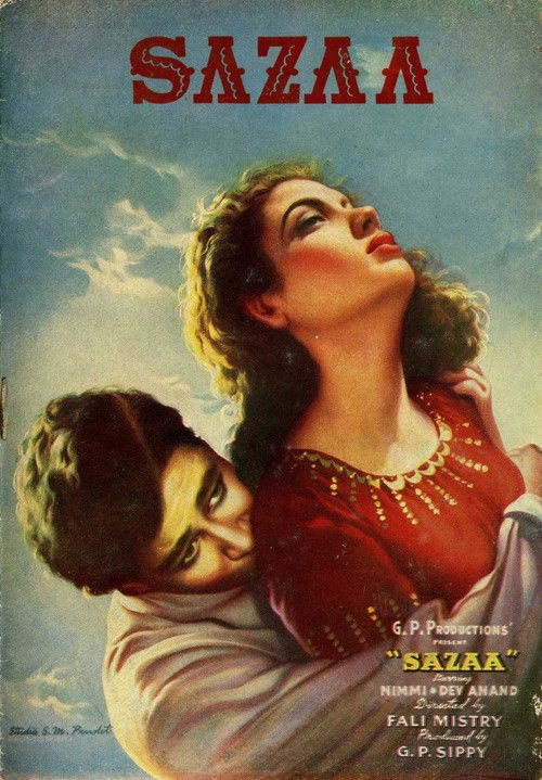 Sazaa (1951) poster