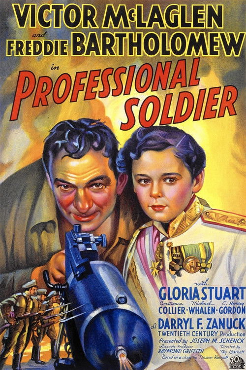 Professional Soldier (1935) poster