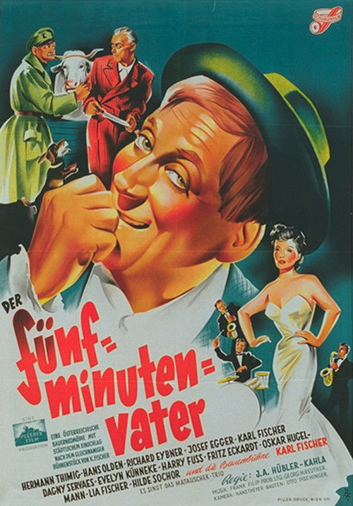Der Fünfminutenvater (1951) poster