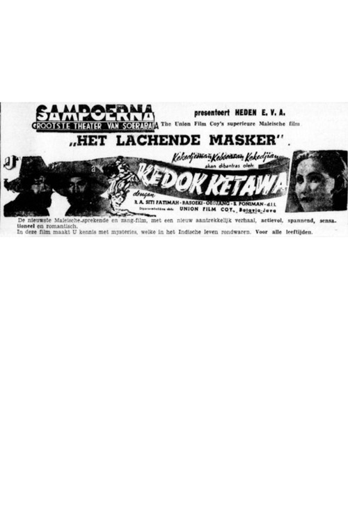 Kedok Ketawa (1940) poster