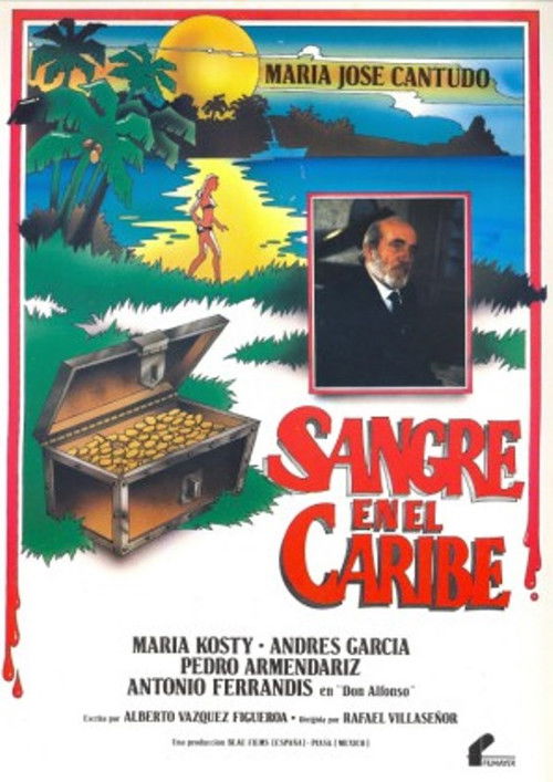 Sangre en el Caribe (1985) poster