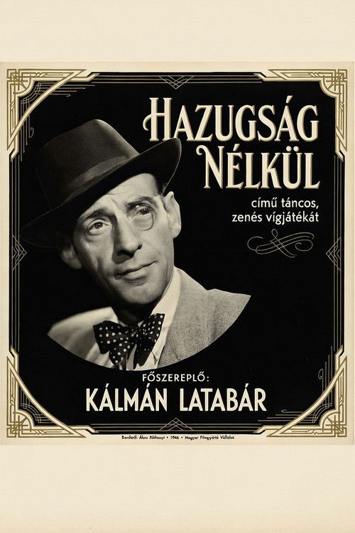 Hazugság nélkül (1946) poster