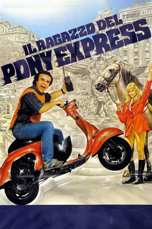 Il ragazzo del Pony Express (1986) poster