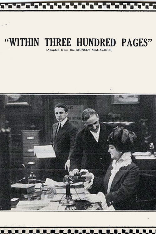 Within Three Hundred Pages (1914) poster