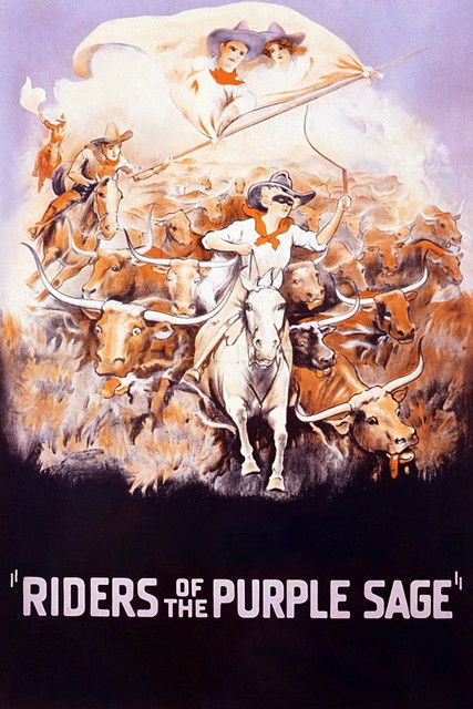 Riders of the Purple Sage (1925) poster