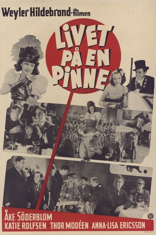 Livet på en pinne (1942) poster