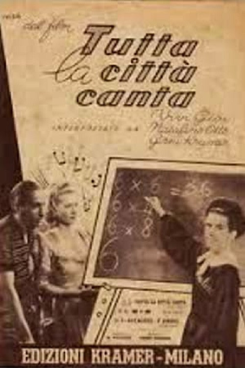 Tutta la città canta (1945) poster