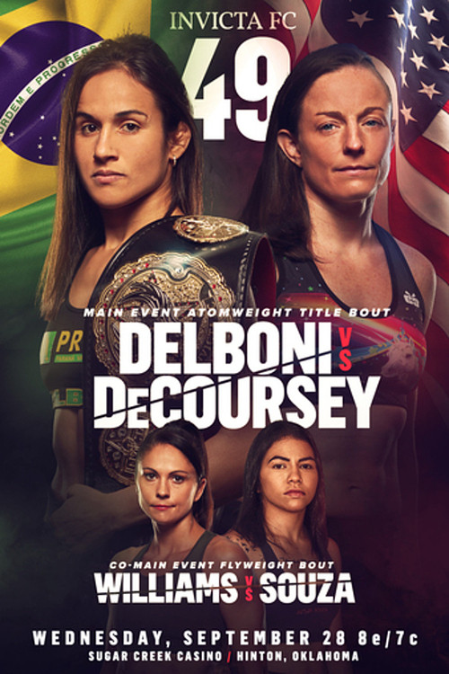 Invicta FC 49: Delboni vs. DeCoursey (2022) poster