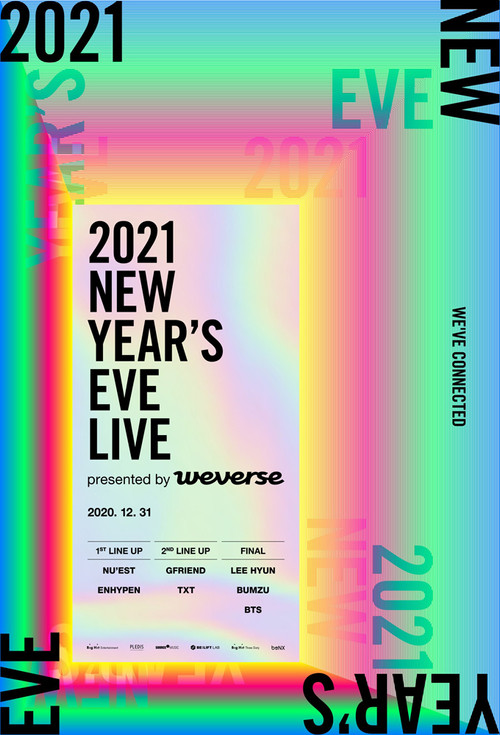 2021 NEW YEAR’S EVE LIVE presented by Weverse (2020) poster