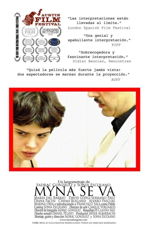 Myna se va (2009) poster