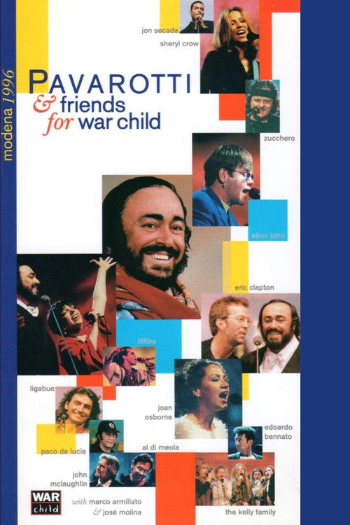 Pavarotti & Friends 4 - For War Child (1996) poster
