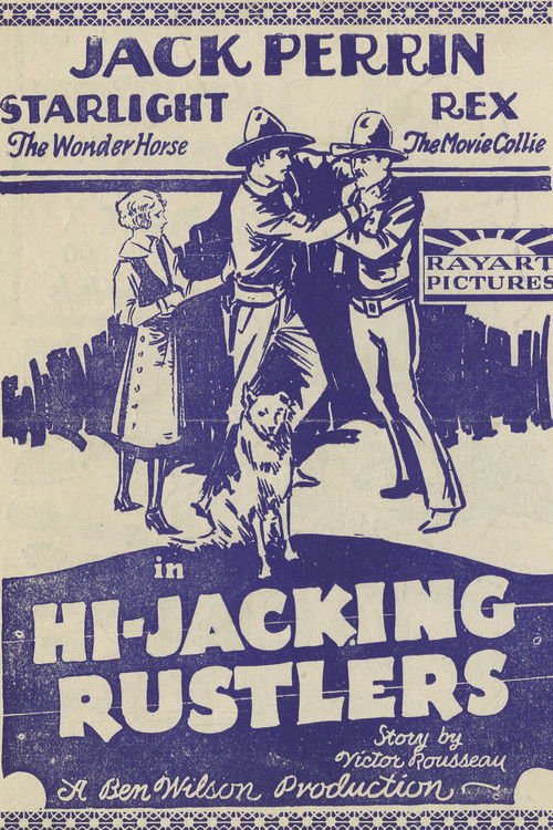Hi-Jacking Rustlers (1926) poster
