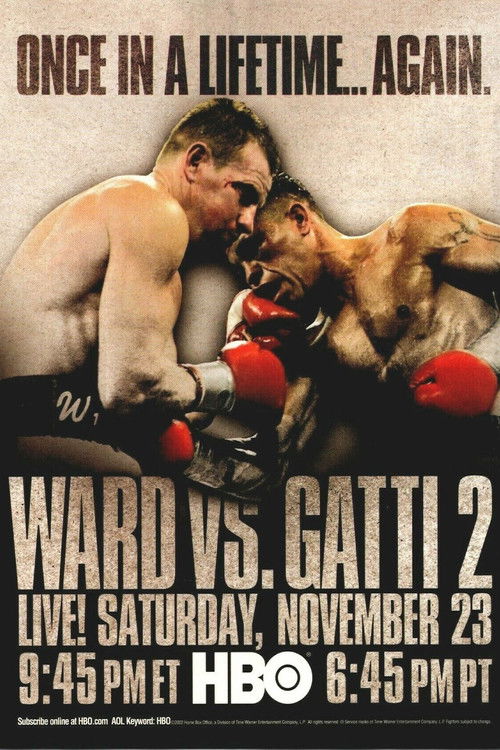 Arturo Gatti vs. Micky Ward II (2003) poster