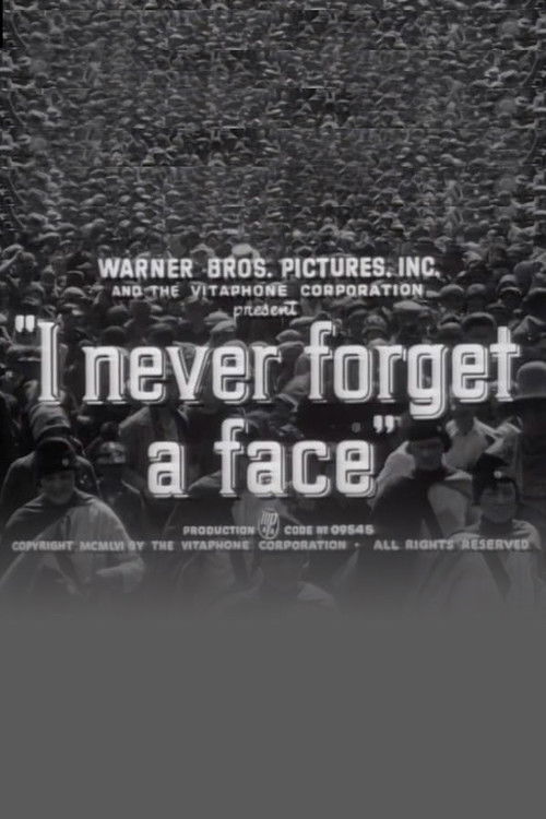 I Never Forget a Face (1956) poster