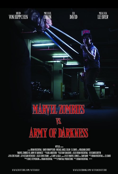 Ash vs. Marvel Zombies (2013) poster