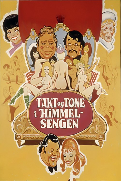 Takt og tone i himmelsengen (1972) poster