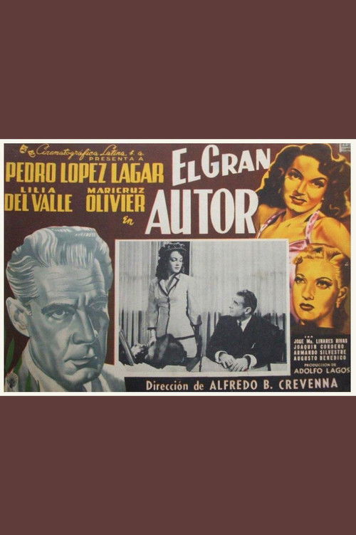 El gran autor (1954) poster