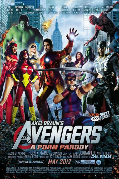 Avengers XXX: A Porn Parody (2012) poster