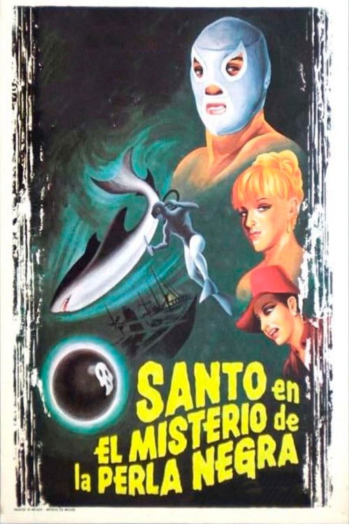 Santo in the Mystery of the Black Pearl (1976) poster