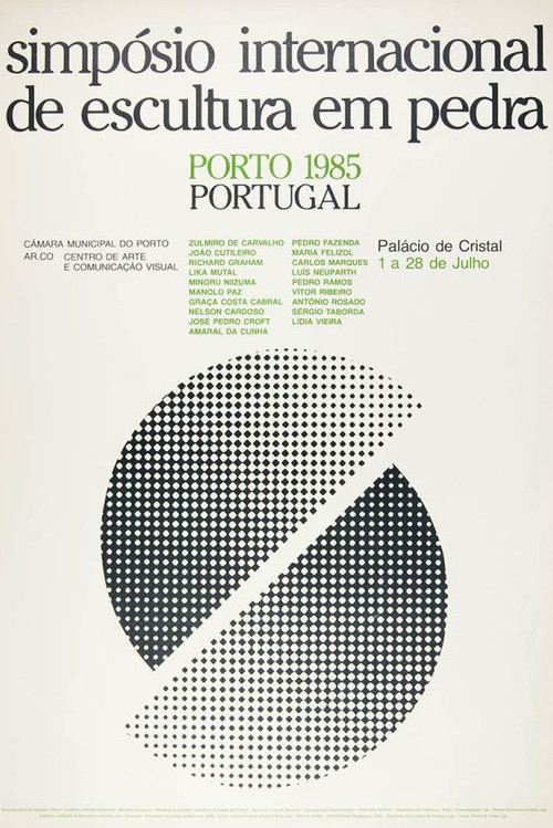 Simpósio Internacional de Escultura em Pedra (1986) poster