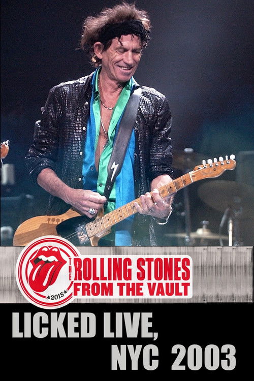 The Rolling Stones: Licked Live In NYC (2022) poster