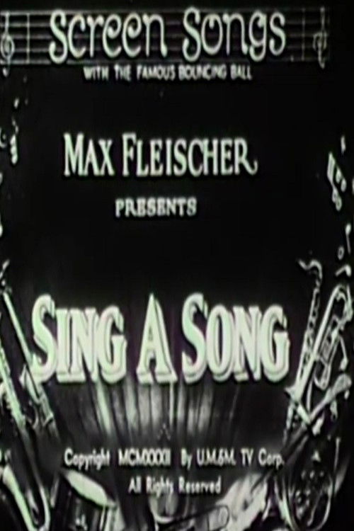 Sing a Song (1932) poster