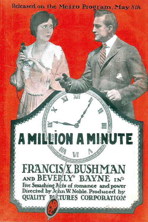 A Million a Minute (1916) poster