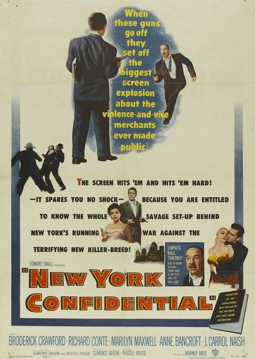 New York Confidential (1955) poster